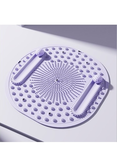 55 Cm Çift Parça Ev Yoga Çok Fonksiyonlu Parmak Basma Ayak Masaj Pedleri S7bwg1 Mor