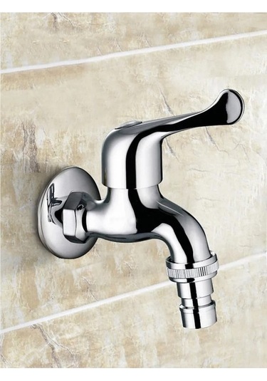 Wondernest Musluk Monte Makinesi Jialan Duvara Dokunun Çamaşır Bahçe Açık Kf Gümüş