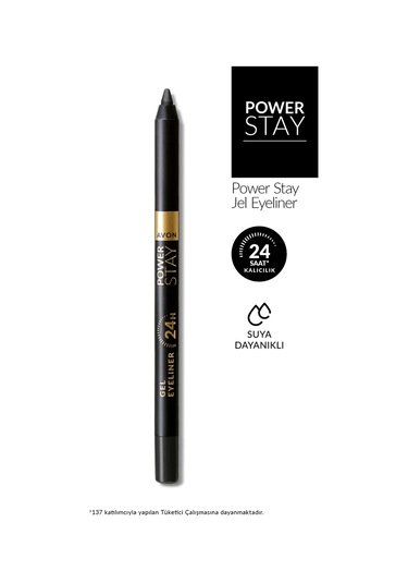 Power Stay Jel Eyeliner Black Shimmer 0