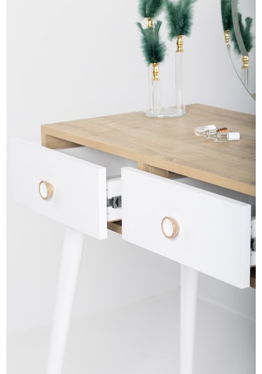 Makyaj Masası Aynalı / Makyaj Organizjeri / Makyaj Masası Işıklı / Ledli Dokunmatik /flora Vera