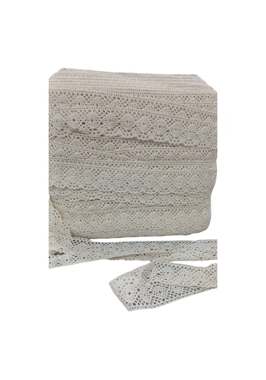 Kopanaki Dantel En 4 Cm Krem 5 Metre