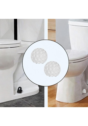 Suntek 2 Adet Seramik Klozet Cıvata Kapakları Kullanışlı Beyaz