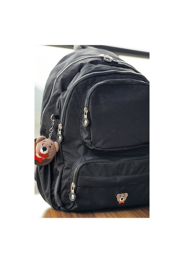 Nemo Group Siyah Okul Seyahat Sırt Spor Çantası