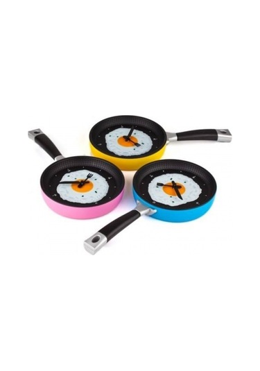 River World Mutfak İçin Saat Yumurta Tavası Modelli Çok Renkli