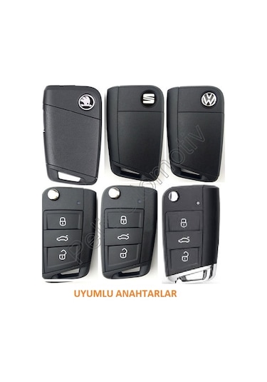 Skoda Anahtar Kılıfı Silikon