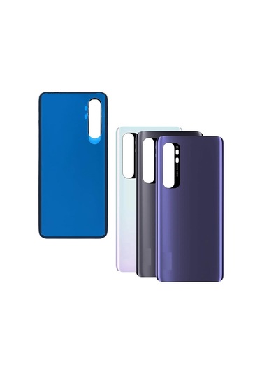 Xiaomi Mi Note 10 Lite İle Uyumlu Arka Pil Kapak Siyah