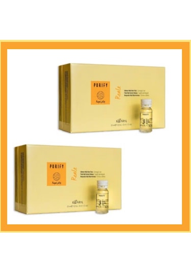 Kaaral Purify Reale Propolis İçeren Yoğun Saç Bakım Ampülü 12 x 10 ML 2'li