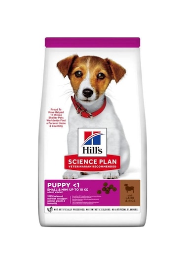 Hill's Small Mini Kuzu Etli ve Pirinçli Küçük Irk Yavru Köpek Maması 1500 G