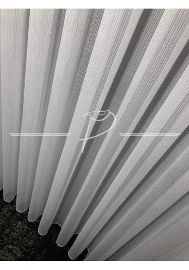 Tül Perde Ip Tül Venüs Desen Yenilenen Ürün Ekru