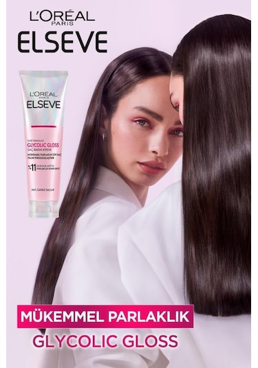 Elseve Glycolic Gloss Mükemmel Parlaklık Saç Kremi 150 ML