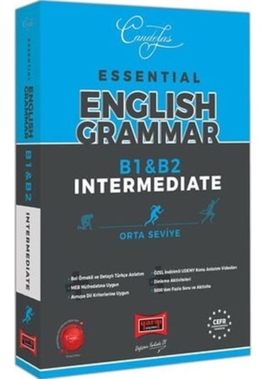 Candeles Essential English Grammar B1  -  B2 İntermediate Orta Seviye -  Yargı Yayınları