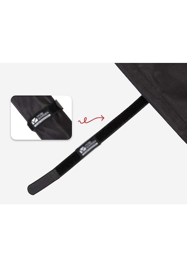 Katlanabilir Kumaş Kamp Ve Piknik Masası, Siyah, Geniş Model, 73 X 55 X 48 Cm Allmart