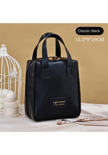 Büyük Kapasiteli Seyahat Makyaj Çantası, Su Geçirmez, Taşınabilir 1