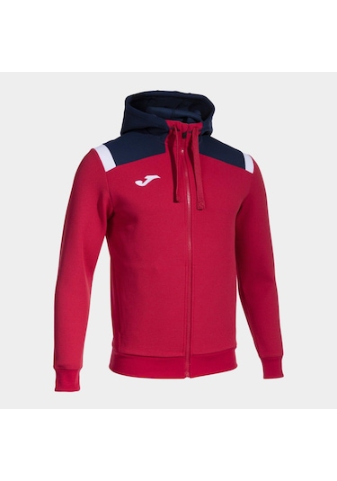 Joma Toledo Zıp-up Kapşonlu Ceket - Kırmızı / Lacivert Kırmızı