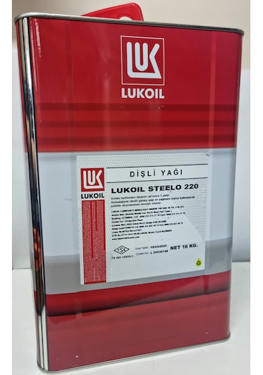Lukoil Steelo 220 No Kapalı Sistem Dişli Yağı 18 L