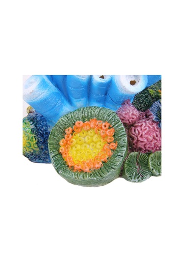 Sones Akvaryum Peyzaj Oksijen Zenginleştirici Dekoratif Hava Taş Yapay Mercan Süsler