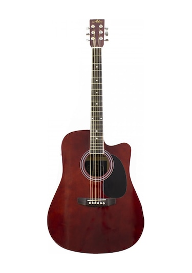 Almira F650N-Wrc Wine Red Elektro Akustik Gitar