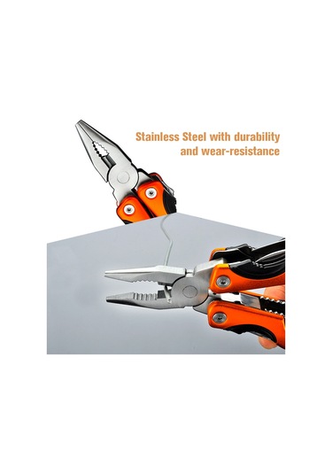 Samdoo Portatif Çok Amaçlı Turuncu Alüminyum Pens: Ev, Kamp Ve Acil Durumlar İçin Tüm İhtiyaçlarınızı Karşılar Turuncu