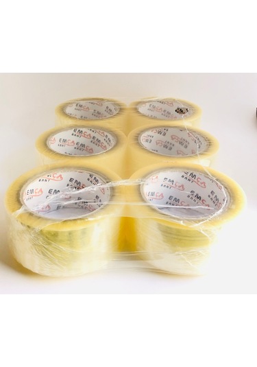 Şeffaf Koli Bandı 45 X 100 Metre Hotmelt