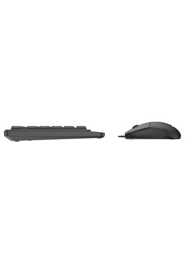 Philips SPT6247 Kablolu Türkçe Q Klavye ve Mouse Seti Siyah