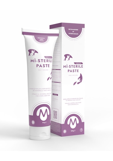Mi-sterile Paste Kısır Kedi Malt Macunu 100 Gr