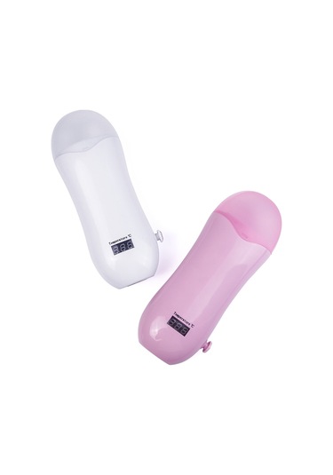 Sones Taşınabilir Manuel Termostat Ağda Makinesi Tüy Alma Ağda Fasulyesi Isıtıcı, Ab Fişi Pembe