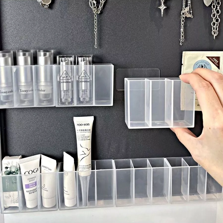 Greduha Ruju Ve Küçük Eşyalar İçin Kendi Kendine Yapışan Duvar Organizeri 3 Adet 246060544 Beyaz