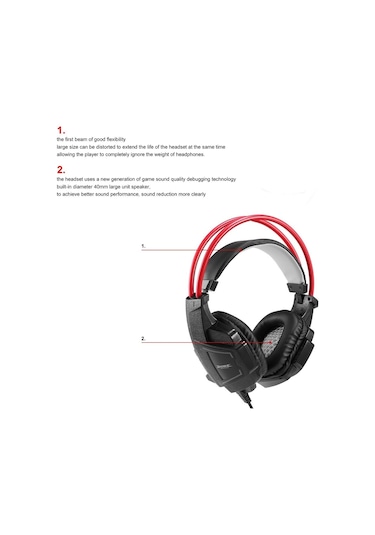 Dobe PS4/Xbox/Ps3/PS4 Pc Multi Function Oyuncu Kulaklığı