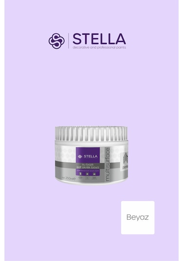 Stella Su Bazlı Saf Akrilik Boya Beyaz