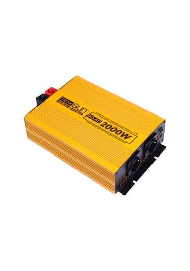 Mexxsun 12V Volt 2000W Watt Tam Sinüs 220 Çevirici İnverter
