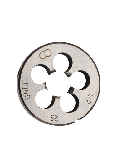 Hha Yüksek Sertlik Unf 1/2 -28 Hss Titanyum Kaplamalı Kılavuz Ve Yuvarlak Kalıp Seti Kalıp Işleme Için Sağ Yönlü Diş Aleti