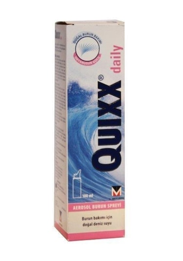 Quixx Daily Aerosol Burun Spreyi 100 ml 3 Adet
