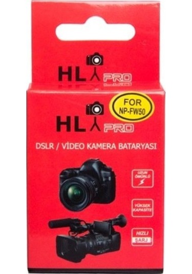 Sony A6500 A7 A7Iı A7R A7Rıı A7S A7Sıı için Hlypro Np-Fw50 Pil