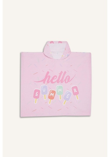 Defacto Kız Çocuk Desenli Pamuklu Panço Havlu E3917a825smpn1 Pembe Defacto Kız Çocuk Desenli Pamuklu Panço Havlu E3917a825smpn1 Pembe