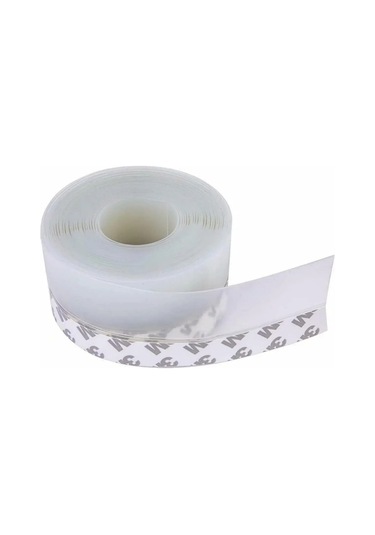 4 Metre Şeffaf Rüzgar Geçirmez Silikon Sızdırmazlık Şeridi Kapı Pencere Rüzgar Sızdırmaz Bant