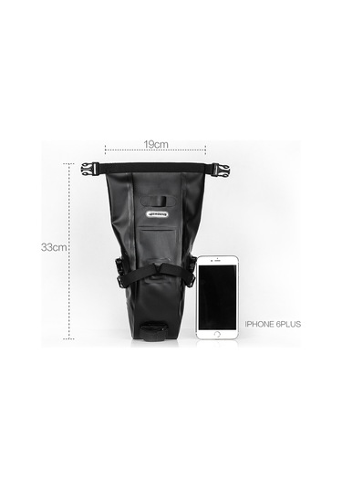 Rhınowalk Tf550 Tam Su Geçirmez Bisiklet Sele Çantası Bisiklet Kuyruk Çantası Çok Renkli