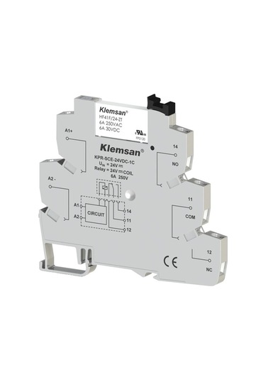 Klemsan , 270814 , 24v Dc, Slim, Yaprak Role ,kpr-sce-24vdc-1c
