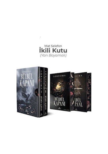 Bülbül Kapanı İkili Kutu - Yan Boyamalı / Loresima