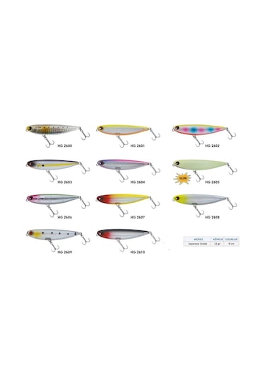 Effe Japanese Snake 9Cm 12Gr Su Üstü Sahte