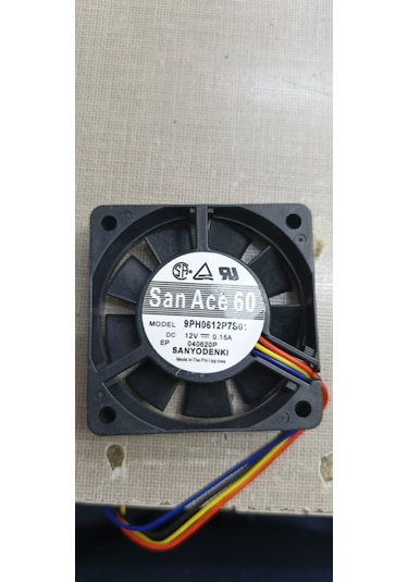 Dc Fan San Ace60 12v 0.15 A 4 Kablo 6015 12v 1pcs