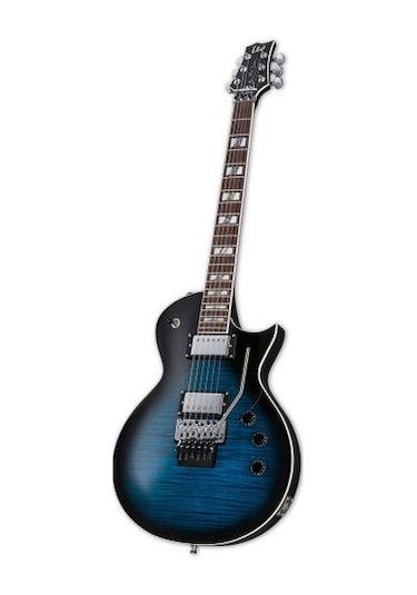Esp Ltd As-1fr Black Aqua Sunburst Alex Skolnick Signature Elektro Gitar