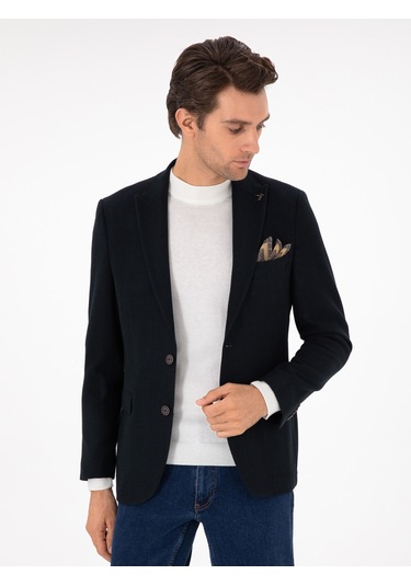 Cacharel Yeşil Slim Fit Ceket Yesıl