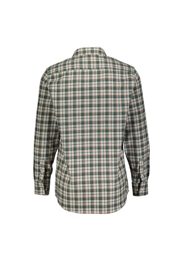Finesuits Erkek Flanel Gömlek 2422204061.mlcr Yeşil