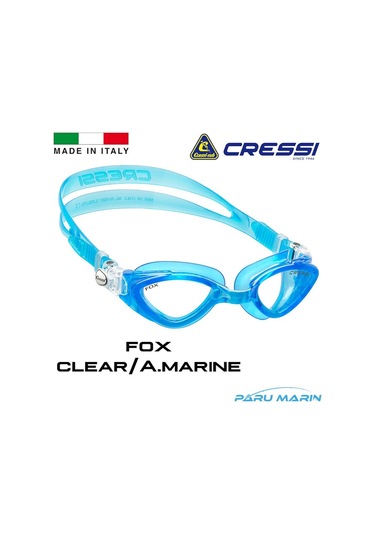Parumarin Cressi Fox Clear / A. Marine Yüzücü Gözlüğü