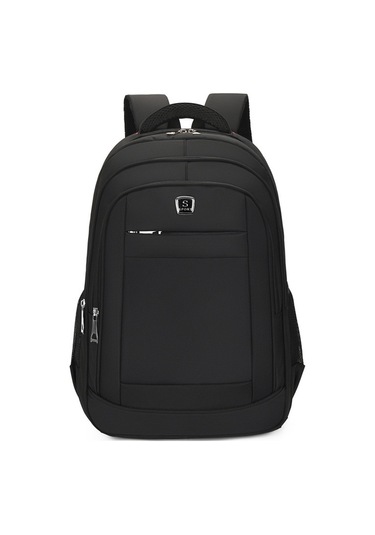 Yifomall Erkekler İçin Spor Çanta Üniversite Okul Çantası İş Seyahat Sırt Çantası Bilgisayar Bölmeli Siyah Dayanıklı Pratik Siyah