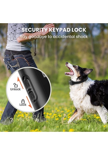 Uu0248 Bark Tasmasıuzaktan Kumandalı Köpek Eğitim Tasması Siyah