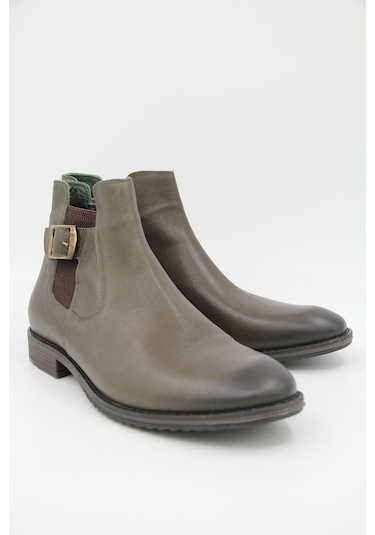 Freefoot 781 Erkek Klasik Bot - Yeşil