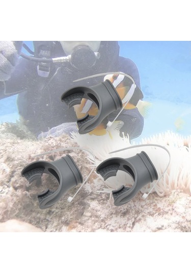 Suntek Dalış Regülatörü Ağızlığı Regülatör Kravatlı