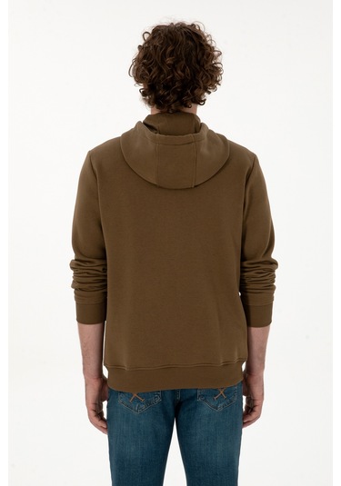 U.s. Polo Assn. Erkek Haki Hırka Örme 50313755-vr027 Haki