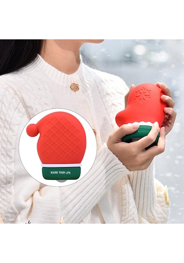 Suntek Noel Mikrodalga Isıtma Silikon Sıcak Su Şişesi